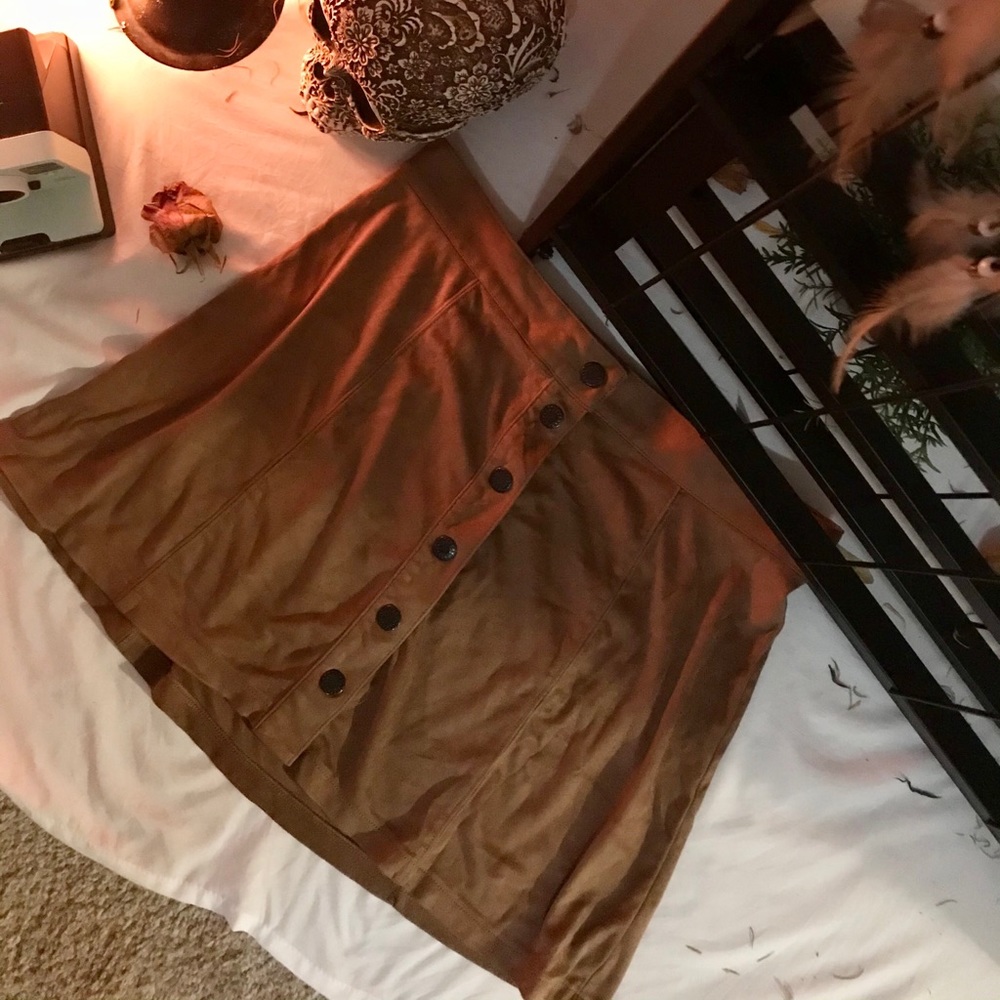 AEO Suede Skirt